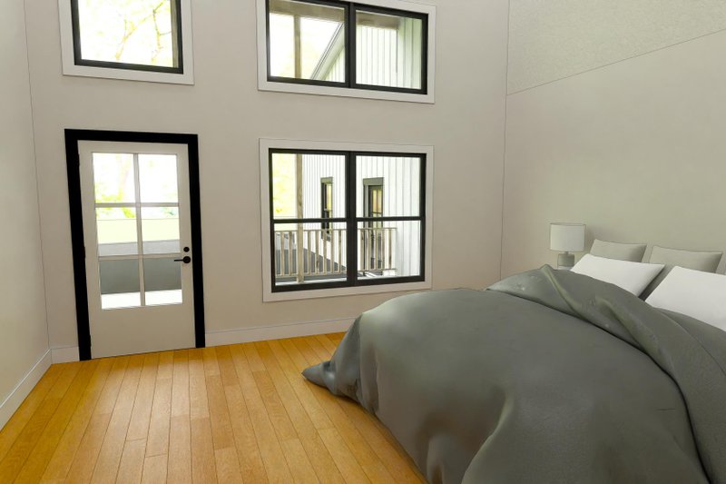House Blueprint - Interior - Bedroom for Barndominium House Plan #1109-27 - 3 bed, 2.5 bath