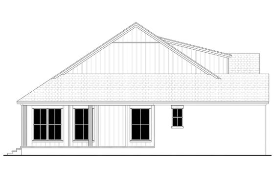 Exterior - Other Elevation for Farmhouse House Plan #430-336 - 3 bed, 2.5 bath