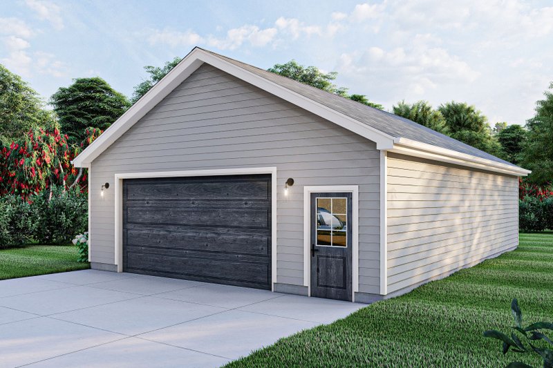 House Blueprint - Exterior - Other Elevation for Traditional House Plan #455-454, 0 bath