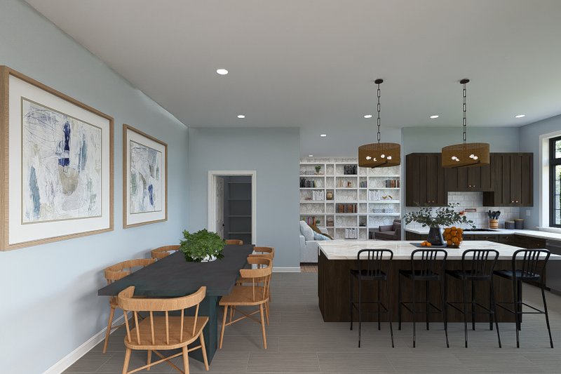 House Blueprint - Interior - Kitchen for Farmhouse House Plan #1060-238 - 3 bed, 2.5 bath