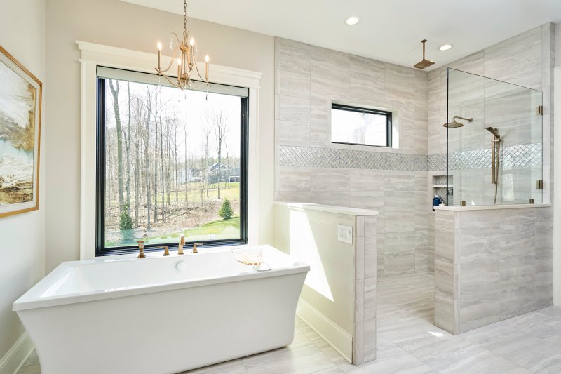 Dream House Plan - Interior - Master Bathroom 1 for Craftsman House Plan #1089-35 - 3 bed, 2.5 bath