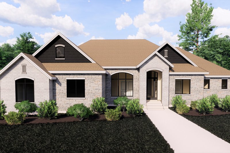 House Plan Design - Traditional Exterior - Front Elevation Plan #920-127