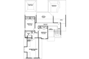 European Style House Plan - 3 Beds 2.5 Baths 3070 Sq/Ft Plan #81-1045 