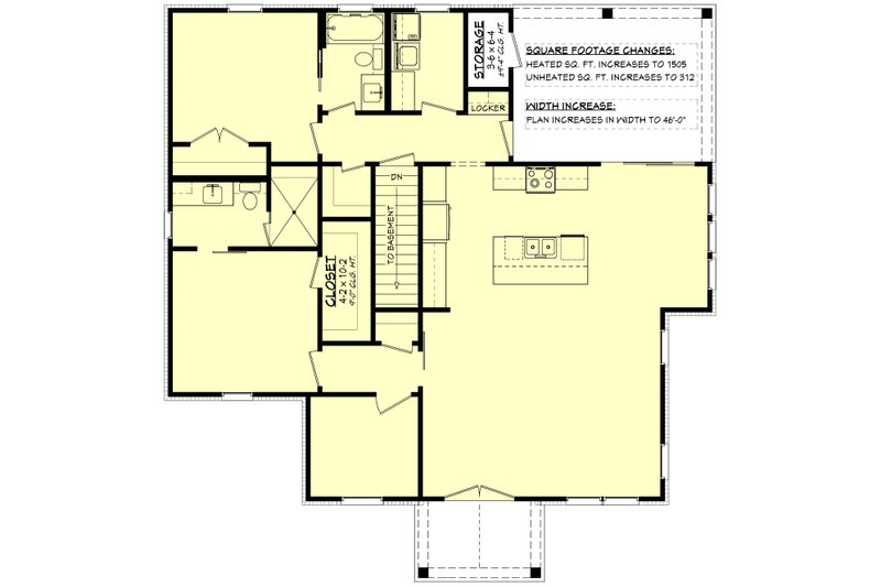 Architectural House Design - Floor Plan - Other Floor for Traditional House Plan #430-320 - 2 bed, 2 bath