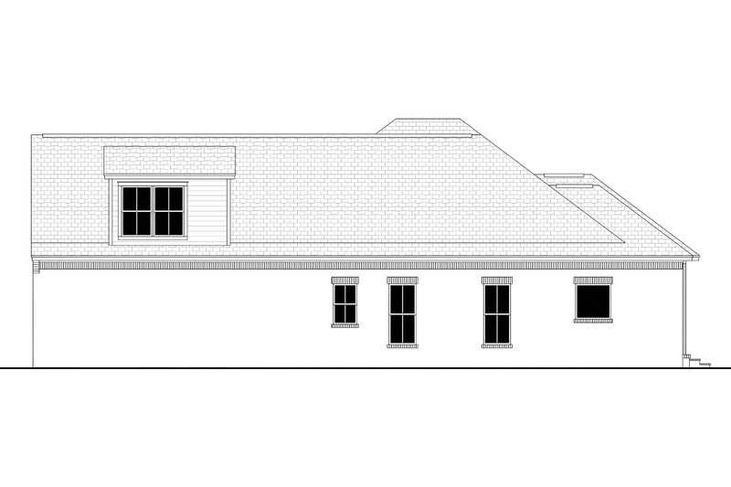 Dream House Plan - Exterior - Other Elevation 1 for European House Plan #430-121 - 4 bed, 2 bath