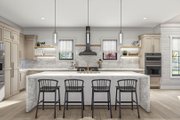 Traditional Style House Plan - 5 Beds 3.5 Baths 4139 Sq/Ft Plan #455-557 