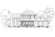 Country Style House Plan - 4 Beds 2.5 Baths 2202 Sq/Ft Plan #80-125 