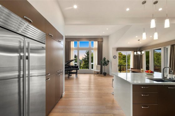 Interior - Kitchen 2 for Contemporary House Plan #1066-290 - 3 bed, 2.5 bath