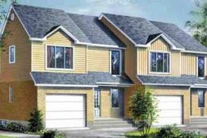 Traditional Exterior - Front Elevation Plan #25-358