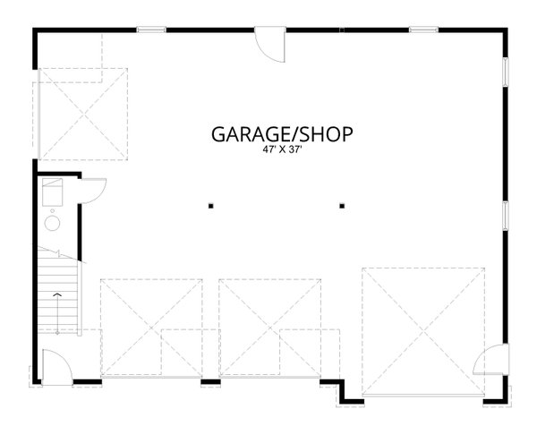 Home Plan - Craftsman Floor Plan - Main Floor Plan #112-188
