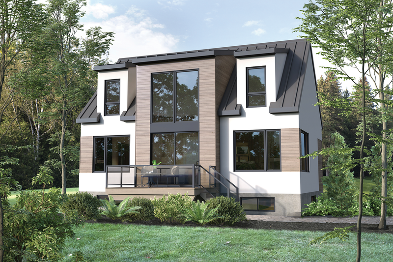 Architectural House Design - Cottage Exterior - Front Elevation Plan #25-4921