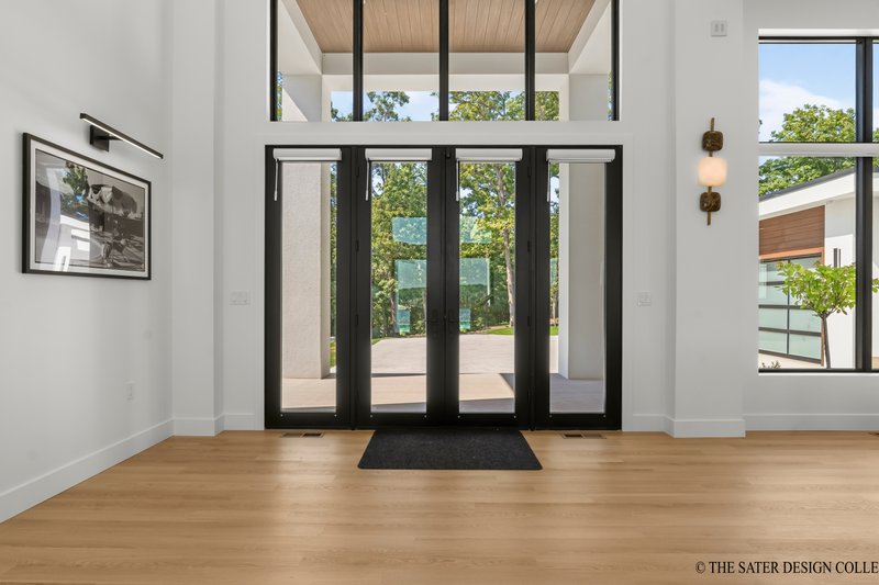 Architectural House Design - Interior - Entry for Contemporary House Plan #930-546 - 3 bed, 3.5 bath