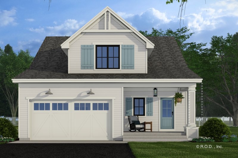 Farmhouse Style House Plan - 3 Beds 3.5 Baths 1995 Sq/Ft Plan #51-1285