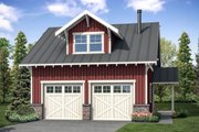 Country Style House Plan - 0 Beds 1 Baths 721 Sq/Ft Plan #124-1098 