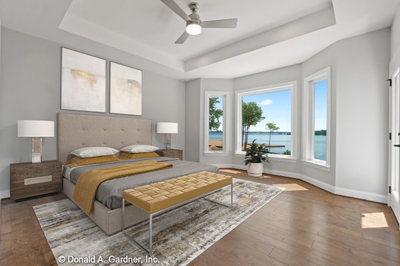 Interior - Master Bedroom for Traditional House Plan #929-910 - 3 bed, 2.5 bath