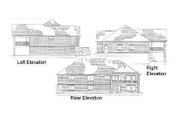 Traditional Style House Plan - 4 Beds 2.5 Baths 2130 Sq/Ft Plan #5-131 