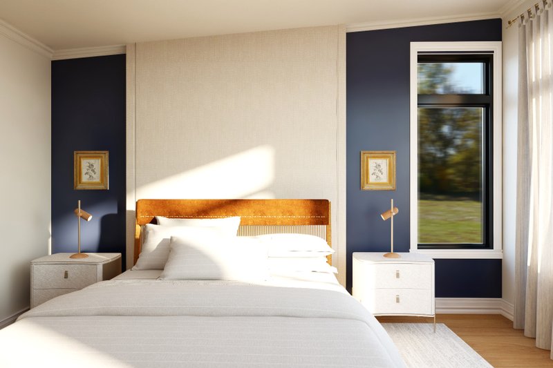 Architectural House Design - Interior - Bedroom 3 for Contemporary House Plan #1064-399 - 3 bed, 2.5 bath
