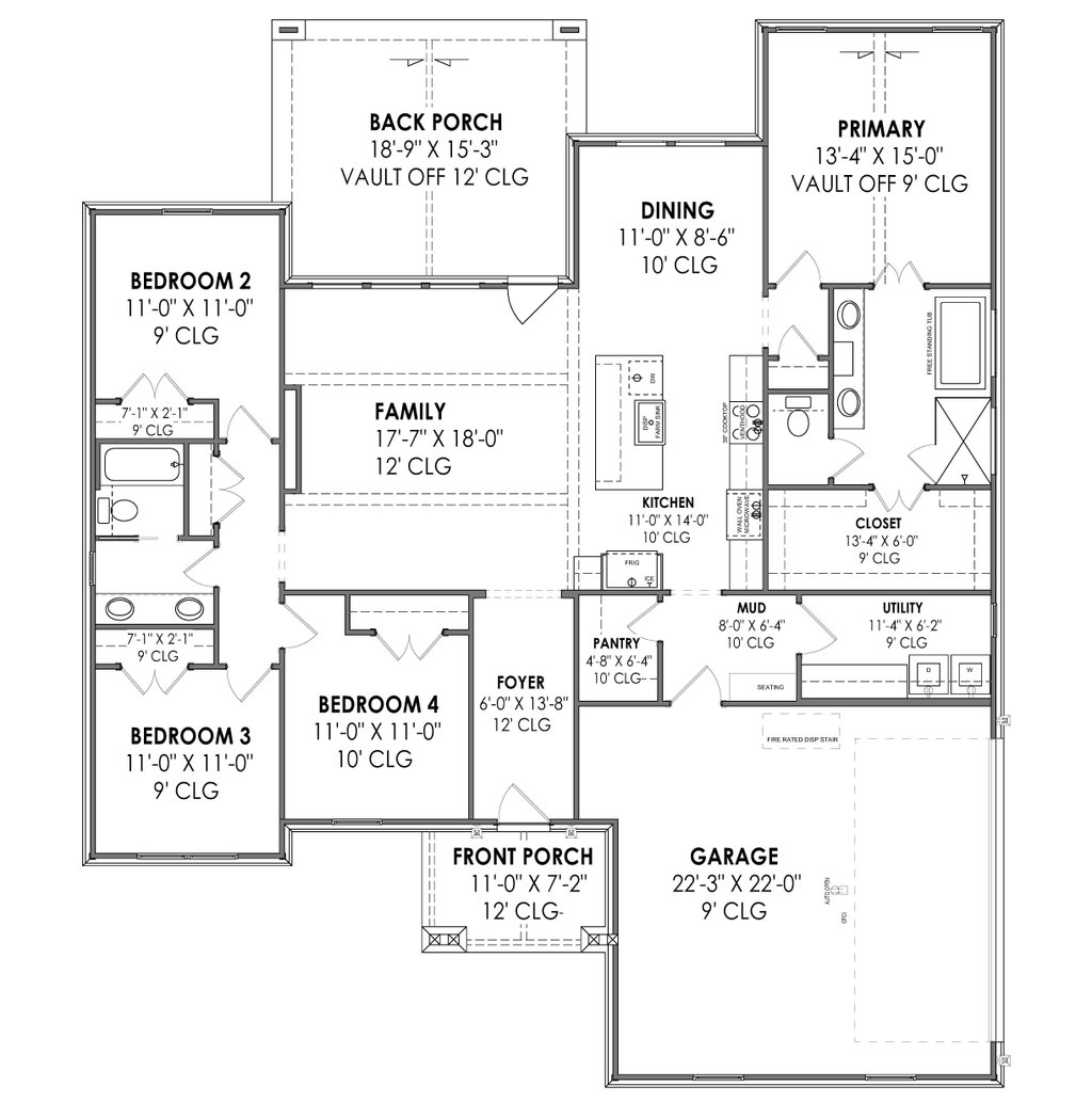 Country Style House Plan 4 Beds 2 Baths 1952 Sq Ft Plan 1096 105 country-style-house-plan-4-beds-2-baths-1952-sq-ft-plan-1096-105