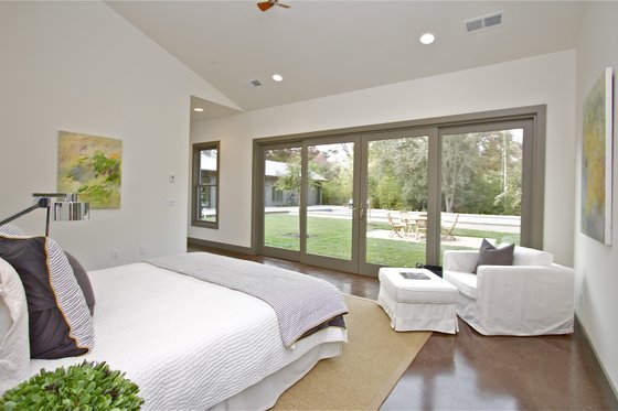 Interior - Master Bedroom for Barndominium House Plan #888-17 - 3 bed, 3.5 bath