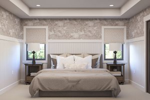 Interior - Master Bedroom for Cottage House Plan #455-649 - 3 bed, 2.5 bath