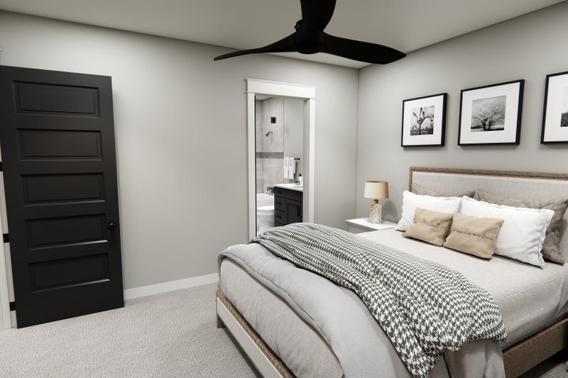 Home Plan - Interior - Bedroom for Farmhouse House Plan #51-1455 - 3 bed, 3.5 bath
