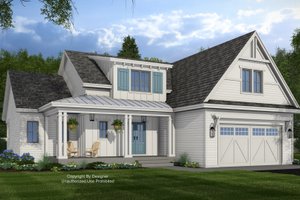 Farmhouse Exterior - Front Elevation Plan #51-1418