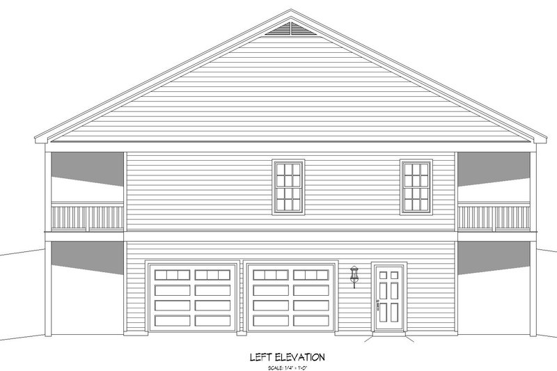 Home Plan - Exterior - Other Elevation for Traditional House Plan #932-414 - 3 bed, 2.5 bath