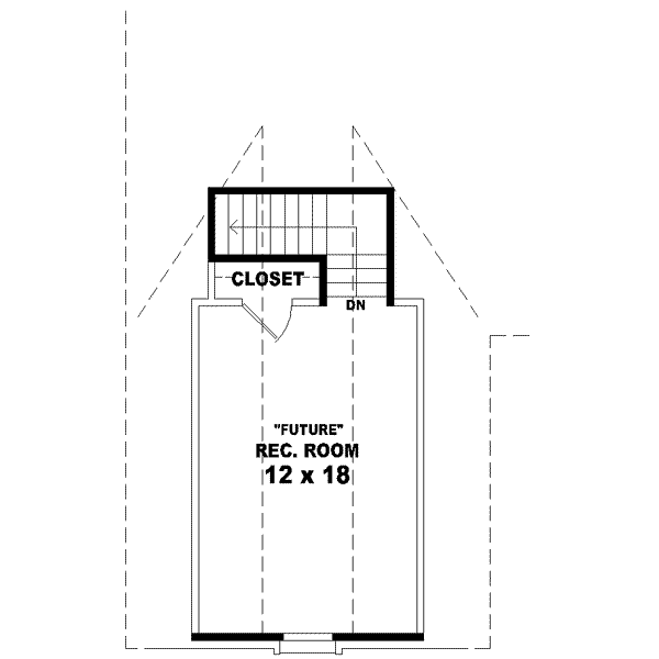 European Floor Plan - Other Floor Plan #81-722