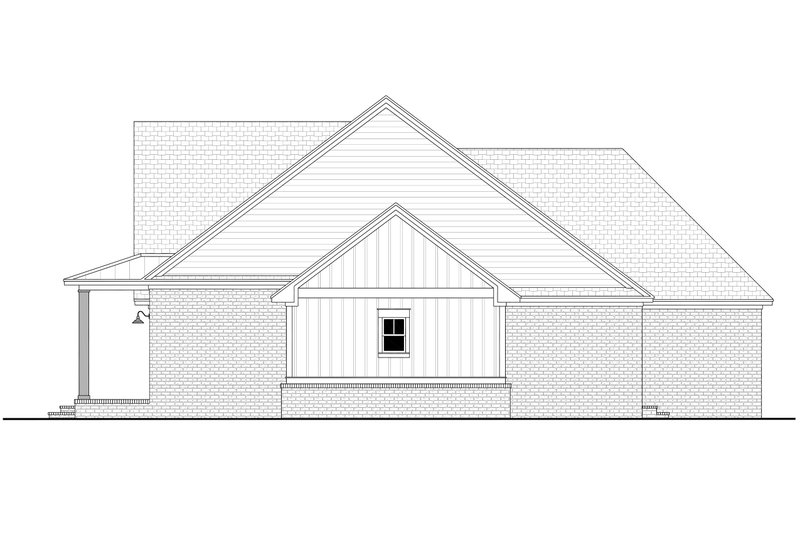 Architectural House Design - Exterior - Other Elevation for Farmhouse House Plan #430-258 - 3 bed, 2.5 bath