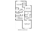 Tudor Style House Plan - 4 Beds 3.5 Baths 2226 Sq/Ft Plan #413-869 