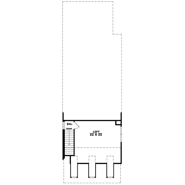 Southern Floor Plan - Other Floor Plan #81-462