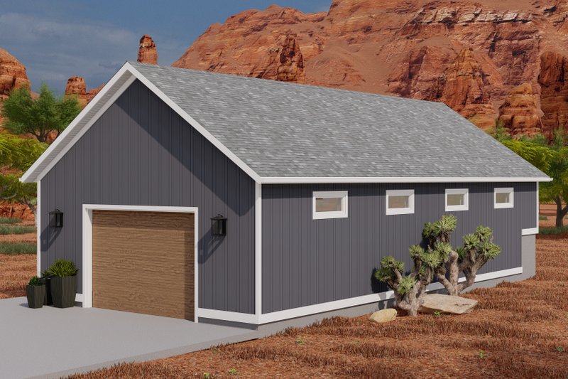 Architectural House Design - Traditional Exterior - Front Elevation Plan #1060-113