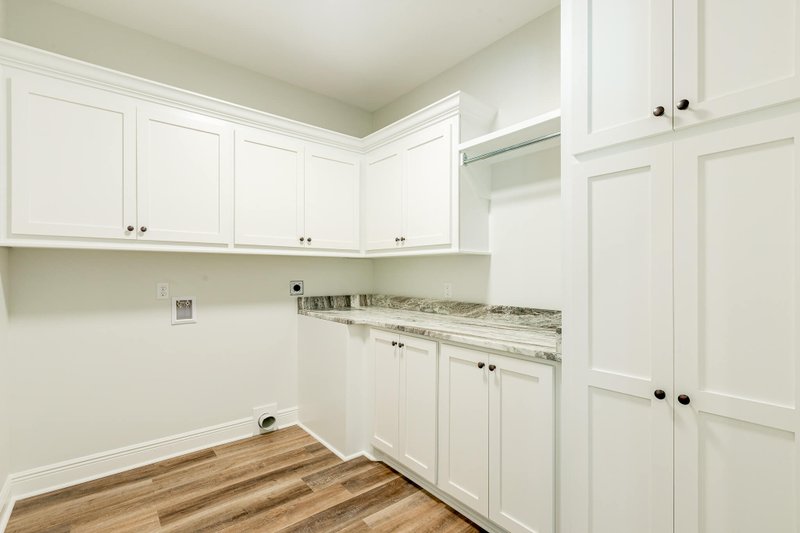 Dream House Plan - Interior - Laundry for European House Plan #430-110 - 3 bed, 2 bath