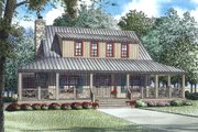 Country Style House Plan - 3 Beds 3 Baths 1792 Sq/Ft Plan #17-2517 