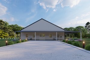 Exterior - Other Elevation for Barndominium House Plan #1107-38 - 4 bed, 3 bath