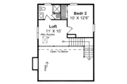 Contemporary Style House Plan - 2 Beds 2 Baths 990 Sq/Ft Plan #312-239 