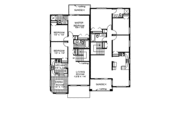European Style House Plan - 3 Beds 2 Baths 2362 Sq/Ft Plan #18-246 