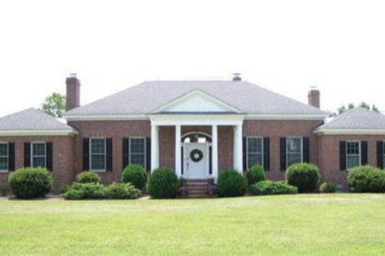 Exterior - Other Elevation 1 for Southern House Plan #137-116 - 4 bed, 3.5 bath