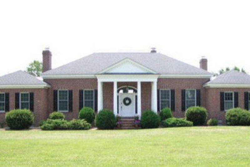 Dream House Plan - Exterior - Other Elevation 1 for Southern House Plan #137-116 - 4 bed, 3.5 bath