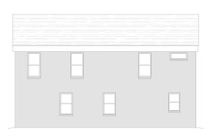 Exterior - Rear Elevation for Modern House Plan #932-371 - 2 bed, 2 bath