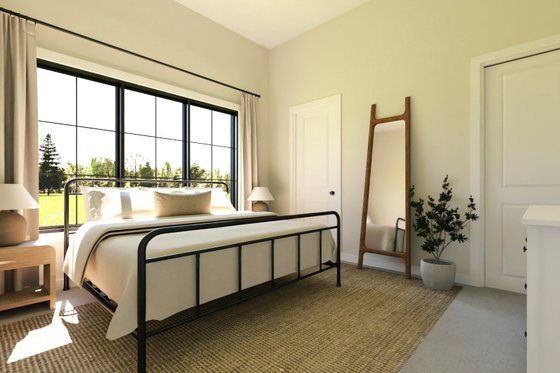 Interior - Bedroom for Ranch House Plan #1064-407 - 2 bed, 2 bath