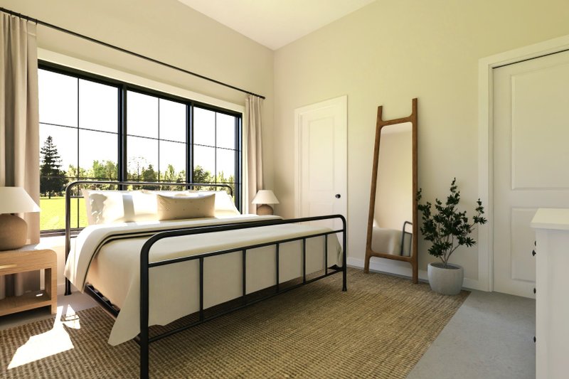 Architectural House Design - Interior - Bedroom for Ranch House Plan #1064-407 - 2 bed, 2 bath
