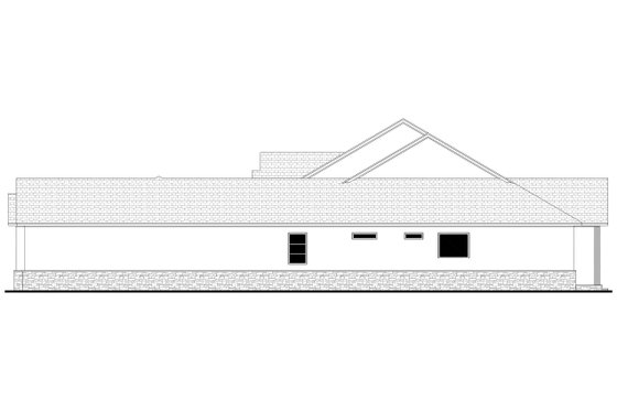 Exterior - Other Elevation for Southern House Plan #430-321 - 3 bed, 3.5 bath