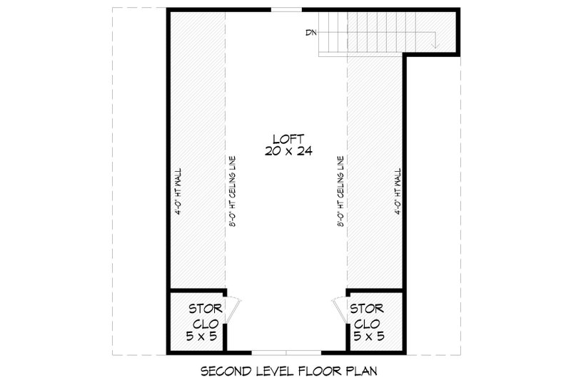 Dream House Plan - Floor Plan - Upper Floor for Colonial House Plan #932-991, 0 bath