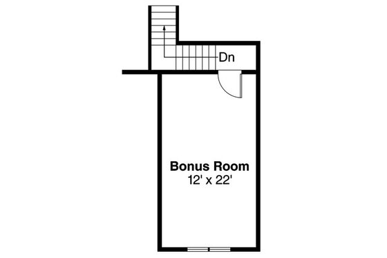 Floor Plan - Upper Floor for Craftsman House Plan #124-859 - 3 bed, 2.5 bath