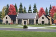 Modern Style House Plan - 4 Beds 4.5 Baths 3782 Sq/Ft Plan #1096-24 