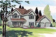 Traditional Style House Plan - 5 Beds 3 Baths 2699 Sq/Ft Plan #312-382 