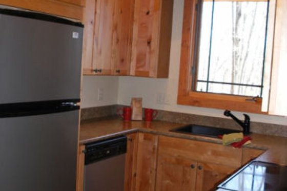 Photo 11 for Cabin House Plan #118-102 - 2 bed, 2 bath