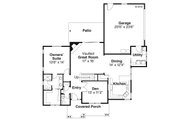 Country Style House Plan - 3 Beds 2.5 Baths 1901 Sq/Ft Plan #124-1022 