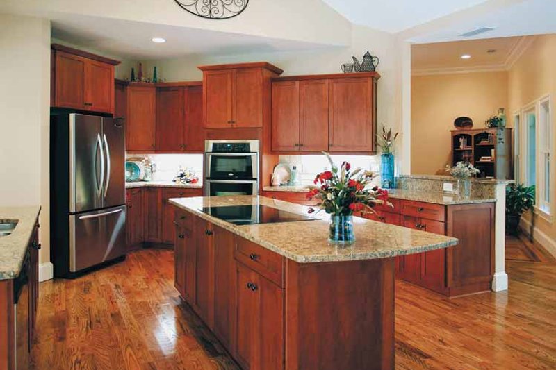 Dream House Plan - Interior - Kitchen for Traditional House Plan #56-541 - 3 bed, 3.5 bath